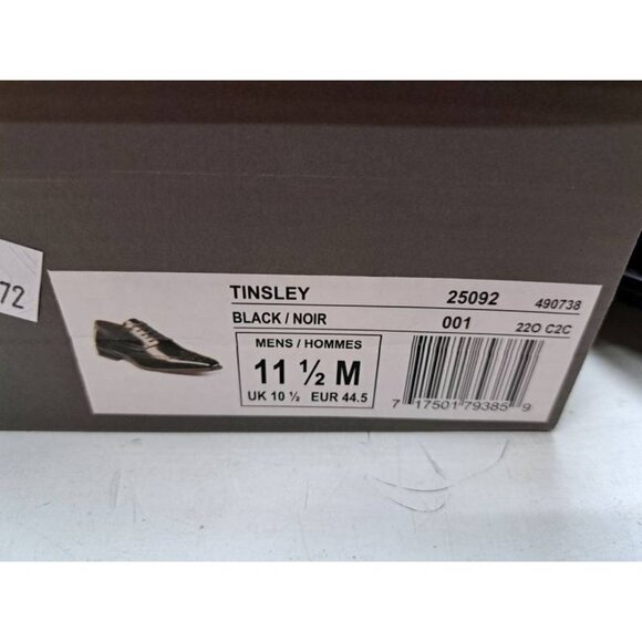 NIB Stacy Adams Mens Tinsley Black Wingtip Oxford Dress Shoes Size 11.5 M main image 4